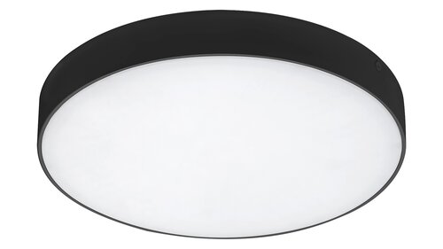 Plafoniera LED exterior Tartu, negru mat, 24W, 2500lm, 2800K-6000K, D.30cm, IP44, Rabalux, 7898