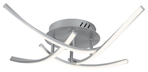 Plafoniera LED Tatjana, argintiu, 30W, 1950lm, 4000K, IP20, Rabalux, 3145