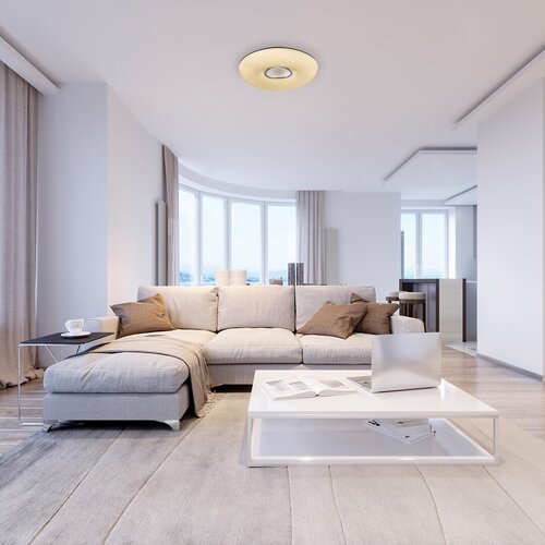 Plafoniera LED Tayla, alb, 60W, 4200lm, 3000-6500K, IP20, Rabalux, 3328