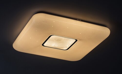 Plafoniera LED Tayla, crom, 72W, 6800lm, 3000-6500K, IP20, Rabalux, 4634