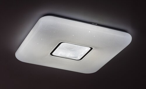 Plafoniera LED Tayla, crom, 72W, 6800lm, 3000-6500K, IP20, Rabalux, 4634