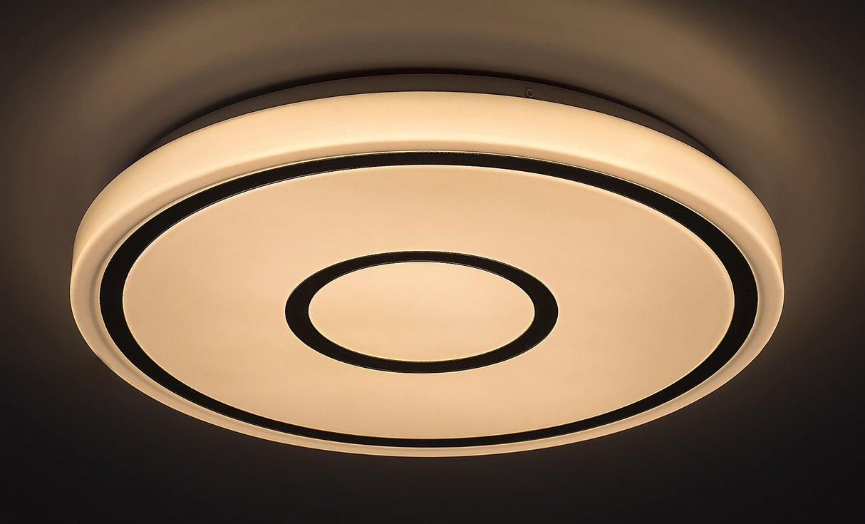 Plafoniera LED Taytum, alb, 25W, 1680lm, 3000K, IP20, Rabalux, 71117