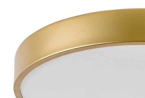 Plafoniera LED Tesia, auriu, 36W, 2300lm, 3000K, IP20, Rabalux, 71037