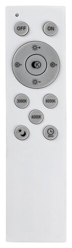 Plafoniera LED Tesia, negru mat, 60W, 5000lm, 3000-6000K, IP20, Rabalux, 3316