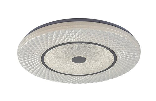 Plafoniera LED Tornado, crom, 72W, 5470lm, 3000-6500K, IP20, Rabalux, 3254