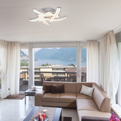 Plafoniera LED Tulio, alb, 60W, 4000lm, 3000K, IP20, Rabalux, 5890