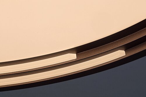 Plafoniera LED Valter, maro, 36W, 2250lm, 3000K, IP20, Rabalux, 3750