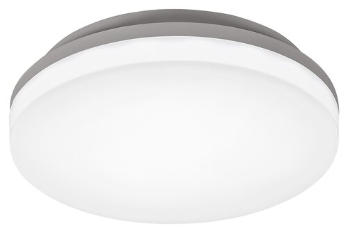 Plafoniera LED exterior cu senzor Zenon, alb, 24W, 2400lm, 3000K,4000K,6000K, D.28cm, IP54, Rabalux, 2700