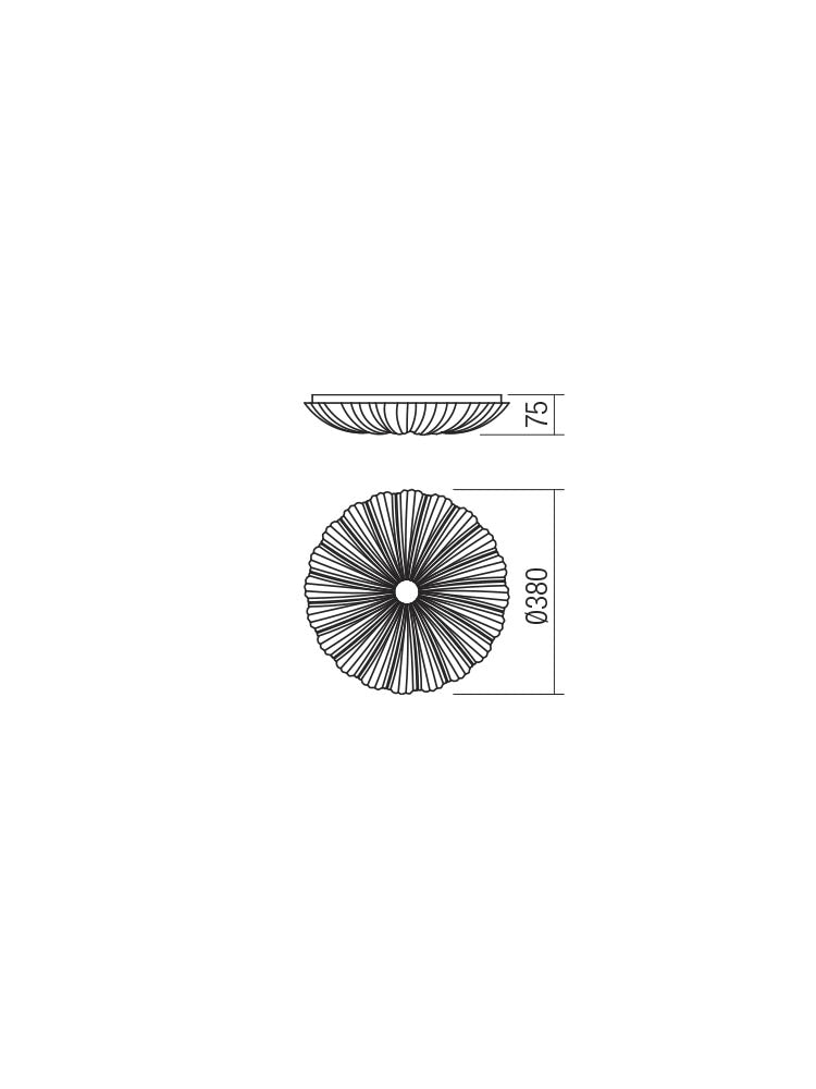 Plafoniera LED Aragon, alb, 24W, 4000K, 1824lm, IP20, Smarter, 05-914