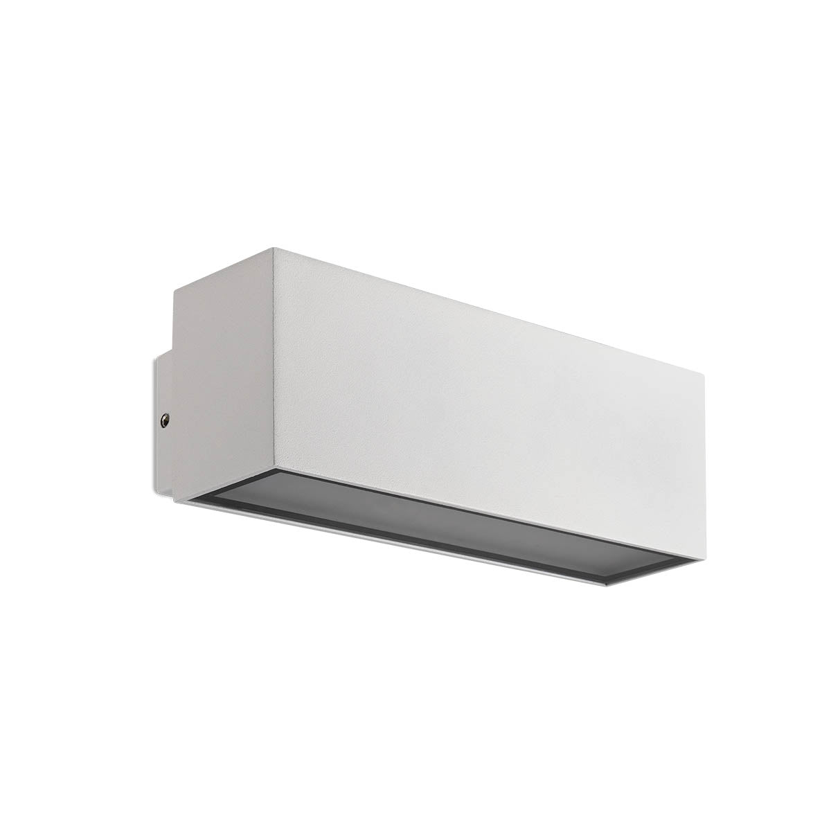 Aplica LED exterior Planit, alb mat, 10W, 900lm, 3000K, IP54, Redo, 90095