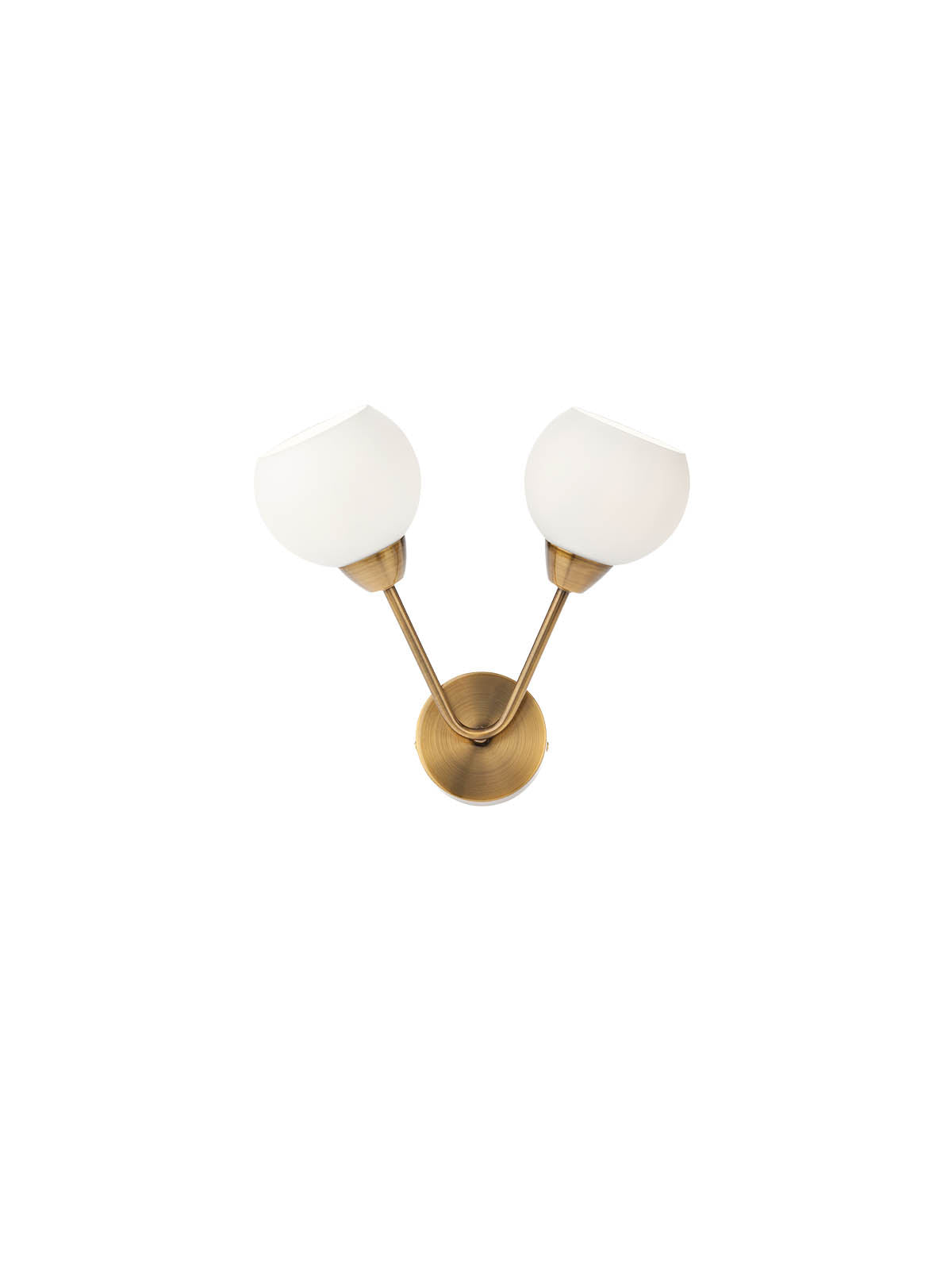 Aplica de perete PLURI, bronz antic, 2XE27, Smarter 02-974