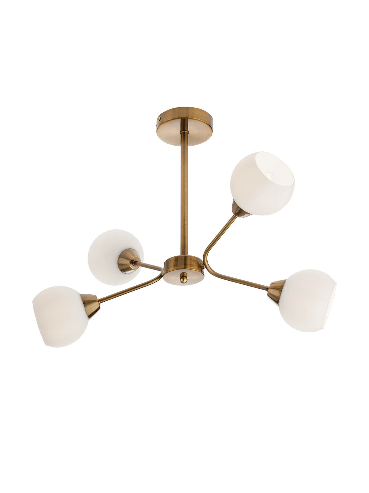 Lustra Pluri, bronz antic, 4XE27, Smarter 02-975