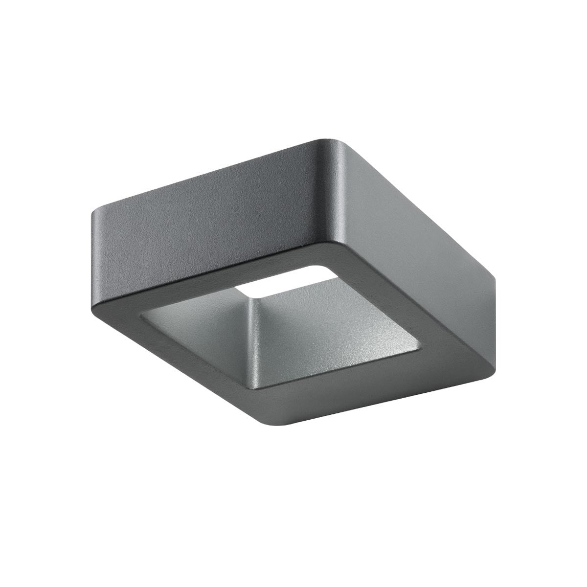 Aplica LED exterior Radeon, gri inchis, 6W, 723lm, 3000K, IP54, Redo, 90011