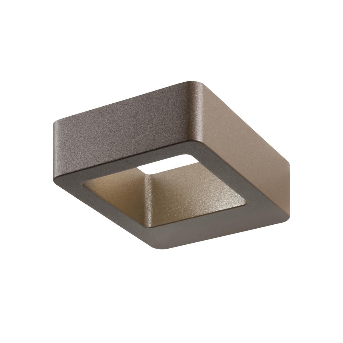 Aplica LED exterior Radeon, maro inchis, 6W, 723lm, 3000K, IP54, Redo, 90012