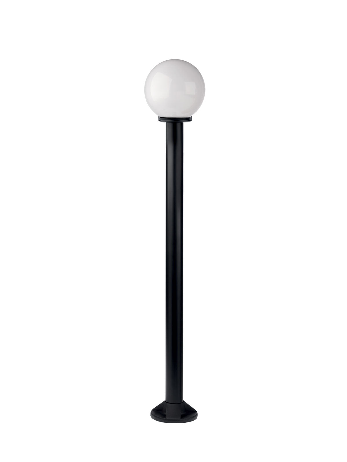 Stalp exterior SFERA 1, D.200 mm, opal, 1XE27, H.1200 mm, Smarter 9767