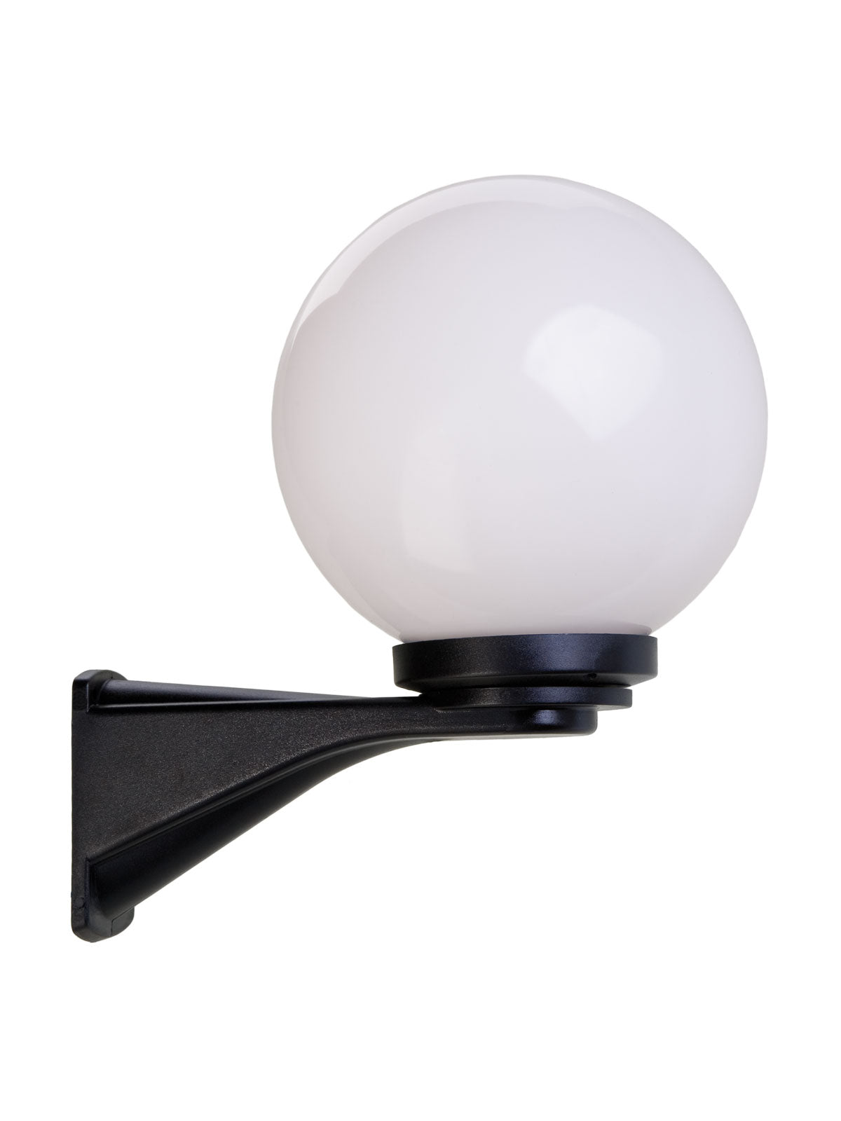 Aplica exterior SFERA 1, D.200 mm, opal, 1XE27, IP44, Smarter 9787