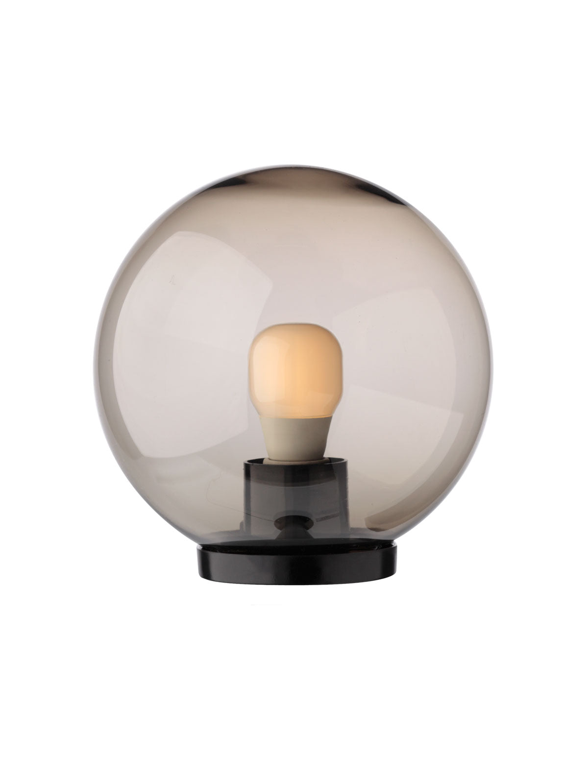 Aplica exterior SFERA 2, D.250 mm, fumuriu, 1XE27, IP44, Smarter 9770