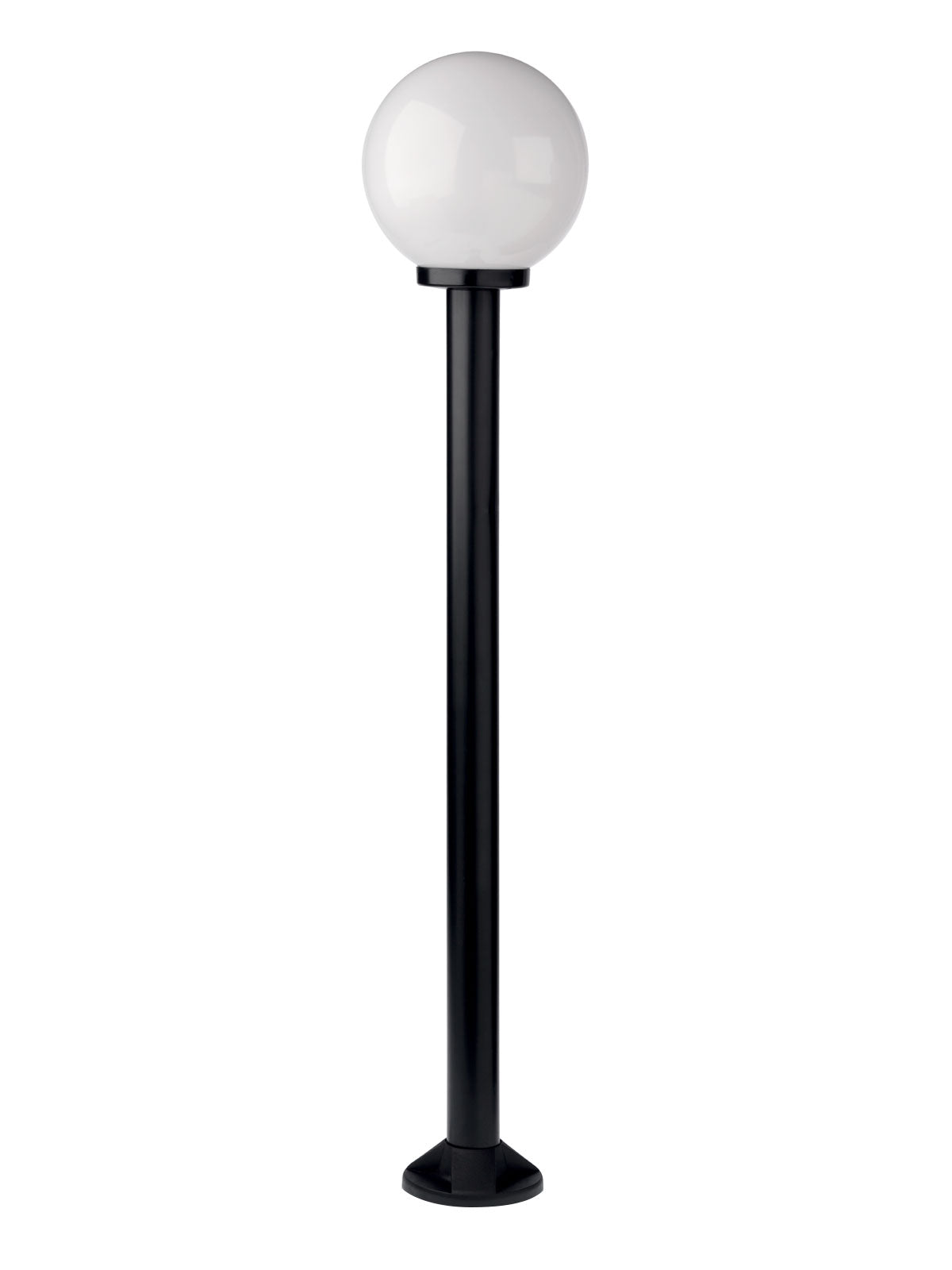 Stalp exterior SFERA 2, D.250 mm, opal, 1XE27, H. 1250 mm, Smarter 9777
