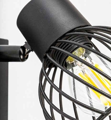 Spot Aberama, negru, E14 1X 10W, Rabalux 73001