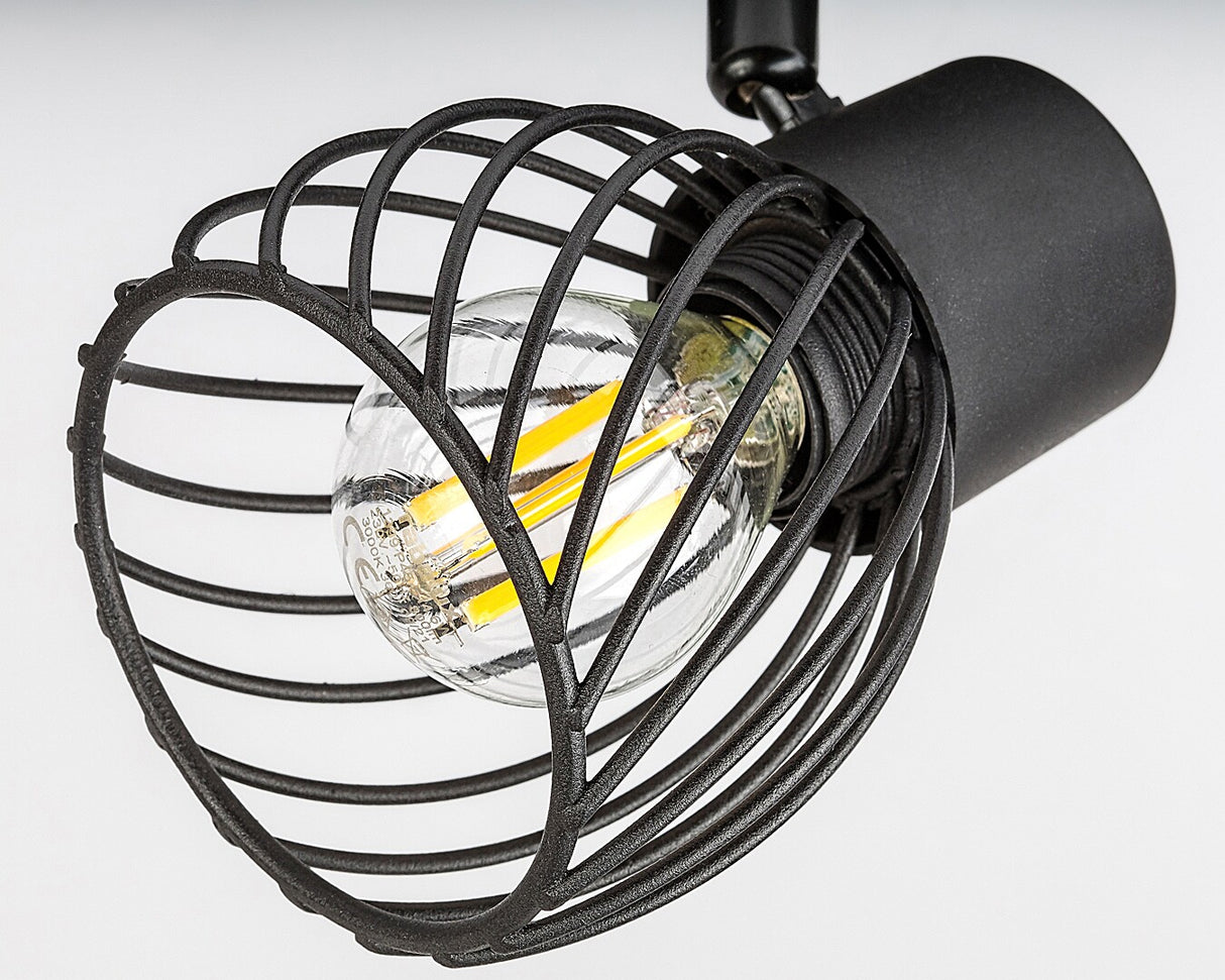 Spot Aberama, negru, E14 3X 10W, Rabalux 73003