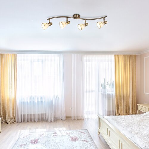 Spot Art flower, bronz, E14 4x 40W, Rabalux 6359