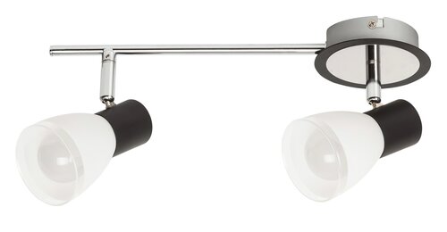 Spot Ati, negru, E14 2x 40W, Rabalux 5977