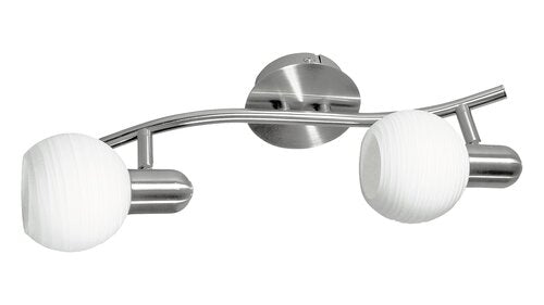 Spot Aurel, crom satin, E14 2x 40W, Rabalux 6342