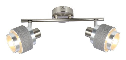 Spot Basil, crom satin, 2xE14 , Rabalux 5380