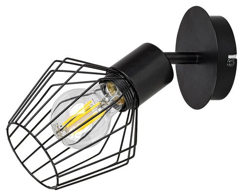 Spot Belano, negru, E27 1x 40W, Rabalux 3534