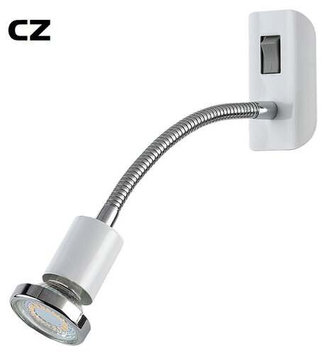 Spot Dobra, alb, 340lm, GU10 1x 35W, 3000K, Rabalux 5673