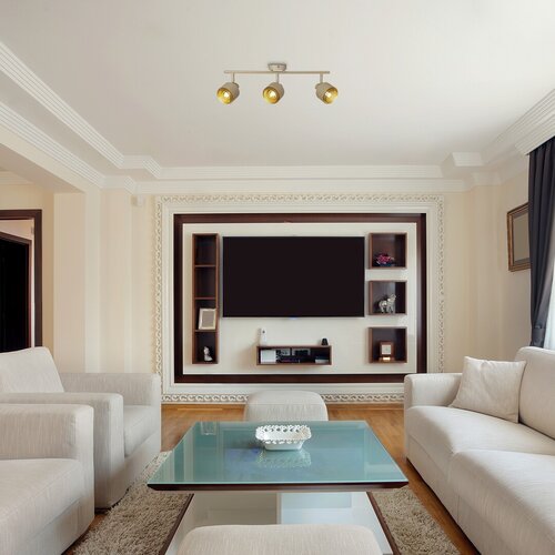 Spot Fedora, maro deschis, E14 3x 40W, Rabalux 3549