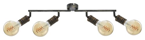 Spot Fidel, auriu antic, E27 4x 25W, Rabalux 3217