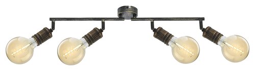 Spot Fidel, auriu antic, E27 4x 25W, Rabalux 3217