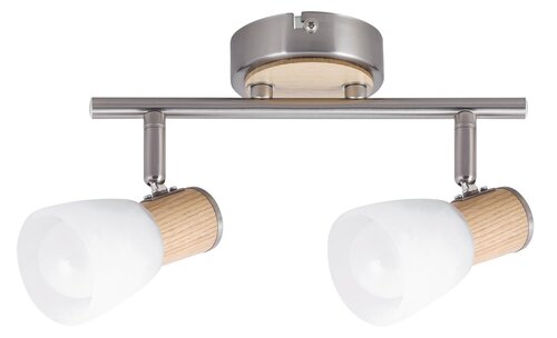 Spot Gavin, crom satin, E14 2x 40W, Rabalux 6487