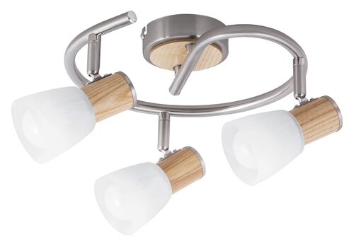 Spot Gavin, crom satin, E14 3x 40W, Rabalux 6488