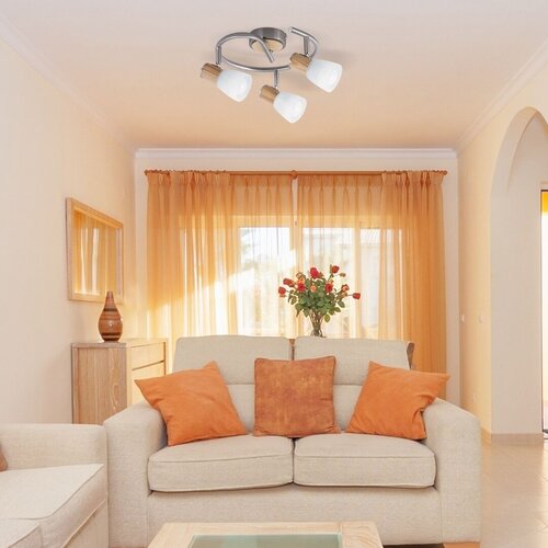 Spot Gavin, crom satin, E14 3x 40W, Rabalux 6488