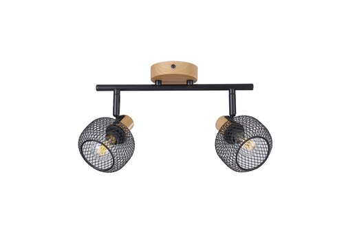 Spot Grendel, fag, E14 2x 40W, Rabalux 3128