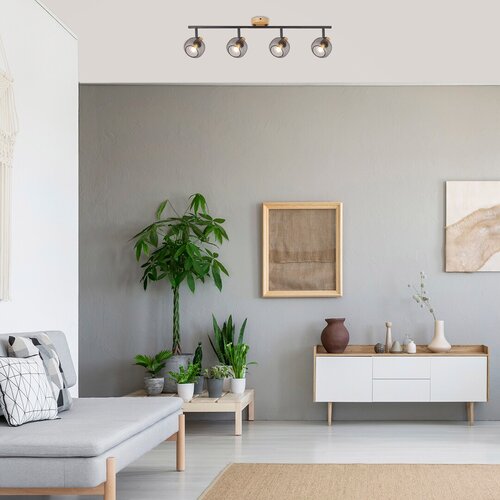 Spot Grendel, fag, E14 4x 40W, Rabalux 3130