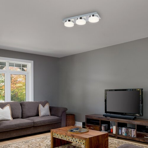 Plafoniera LED Hilary, crom, 15W, 1200lm, 4000K, IP20, Rabalux, 5663