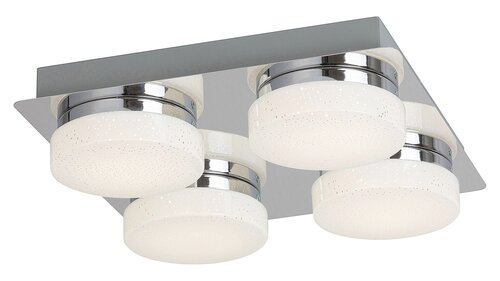 Plafoniera LED Hilary, crom, 20W, 1600lm, 4000K, IP20, Rabalux, 5664