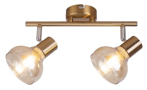 Aplica/Plafoniera Holly, auriu antic, 2xE14, IP20, Rabalux, 5547