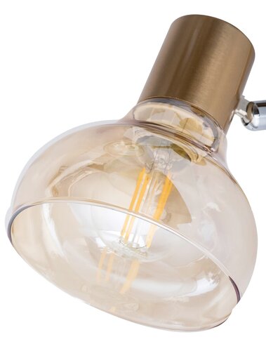 Aplica/Plafoniera Holly, auriu antic, 2xE14, IP20, Rabalux, 5547