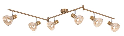 Spot Holly, auriu antic, 6xE14 , Rabalux 5553