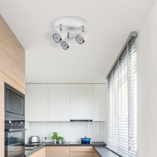 Spot Karen, alb, 840lm, LED 3x 4W, 3000K, Rabalux 6668