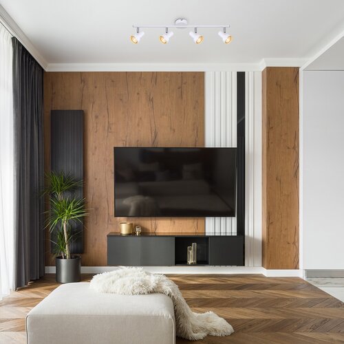 Spot Konrad, alb, GU10 4x 50W, Rabalux 5357