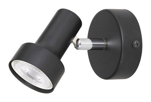 Spot Konrad, negru, GU10 50W, Rabalux 5322
