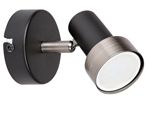 Spot Konrad, negru mat, GU10 1x 50W, Rabalux 73011
