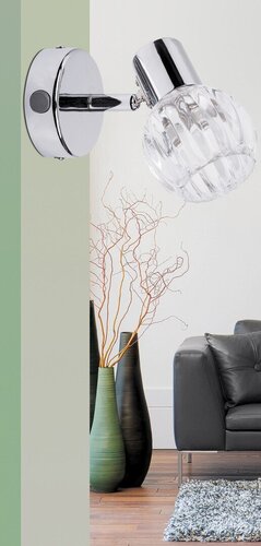 Spot Lauren, crom, E14 1x 40W, Rabalux 6091