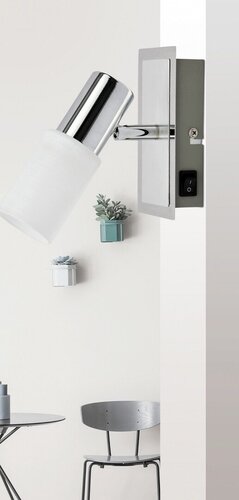 Spot Logan, crom, E14 1x 40W, Rabalux 6096