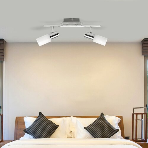 Spot Logan, crom, E14 2x 40W, Rabalux 6097